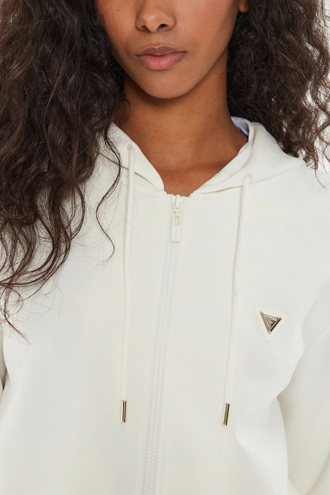 GUESS Women's ecru Olympe sweatshirt