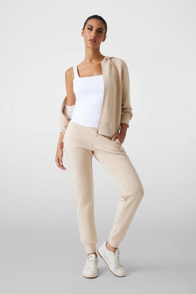 Hanorac Olympe taupe pentru femei GUESS 