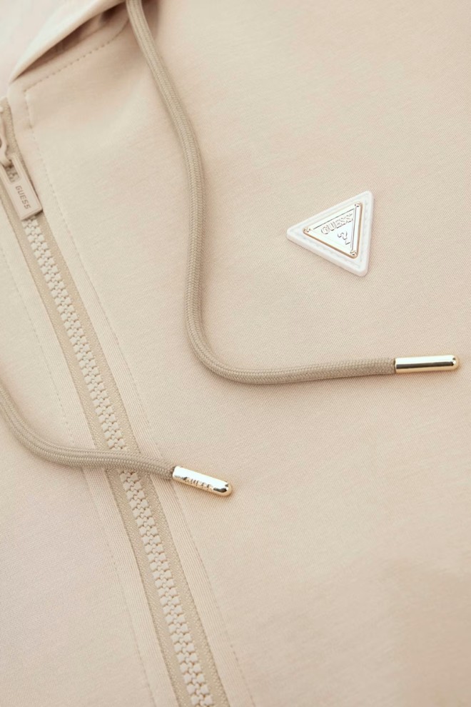 Hanorac Olympe taupe pentru femei GUESS 