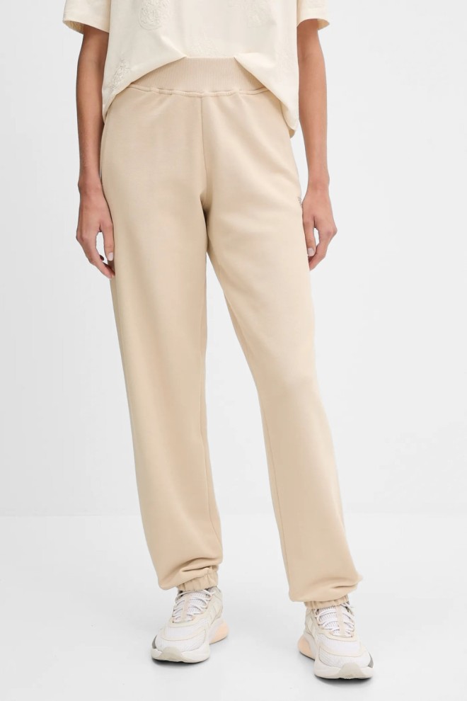 Pantaloni de trening GUESS Bej Primula pentru femei