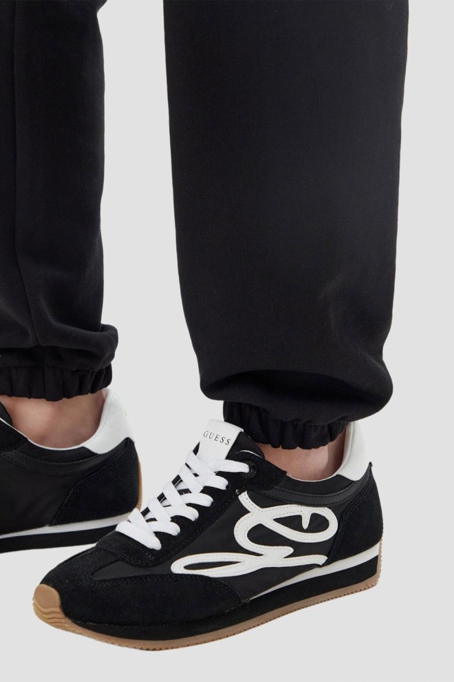 GUESS Pantaloni de trening Primula negri pentru femei