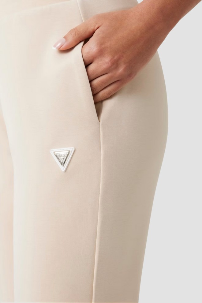 GUESS Women's taupe Olympe sweatpants