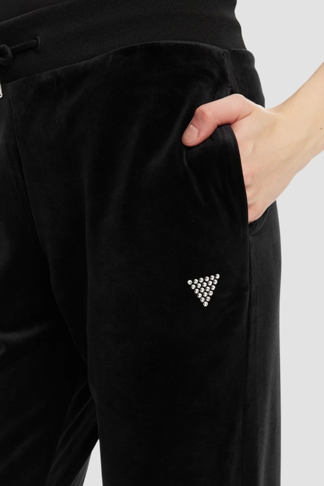 GUESS Black women's Couture sweatpants
