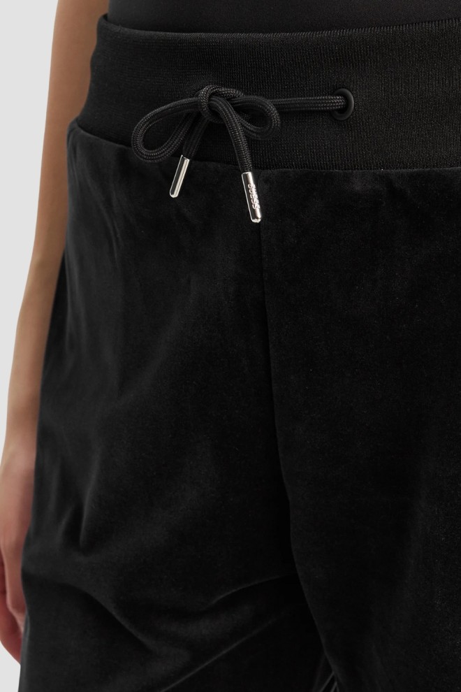 GUESS Pantaloni de trening Couture negri pentru femei