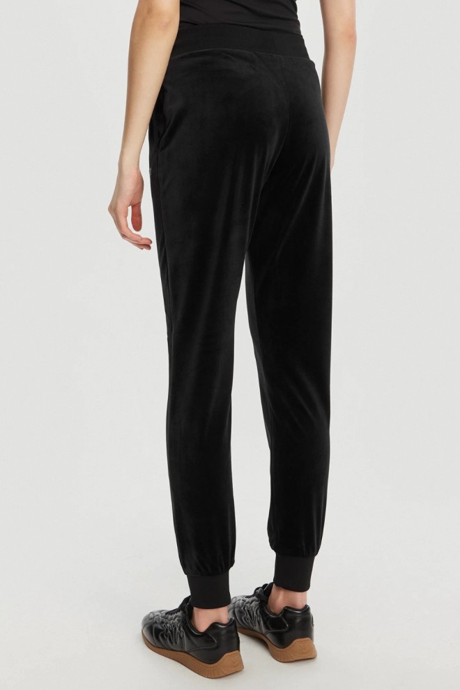 GUESS Pantaloni de trening Couture negri pentru femei