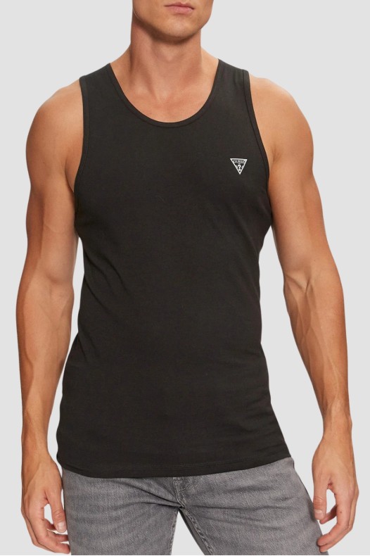 GUESS Tricou negru pentru...