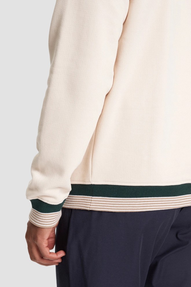 GUESS Beige men's 4G sweatshirt