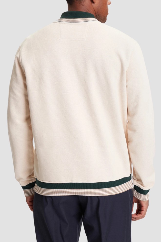 GUESS Beżowa bluza męska 4G