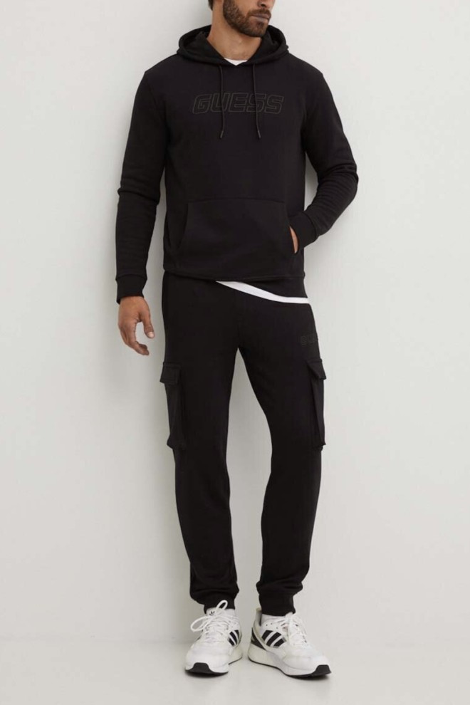 GUESS Black men's Aldwin hoodie