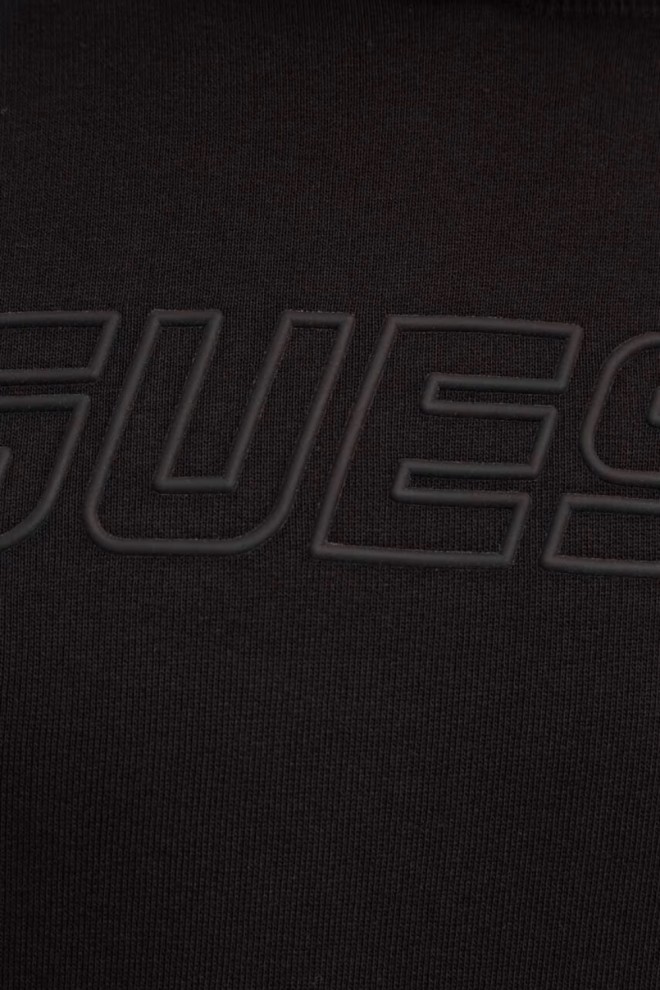 GUESS Czarna męska bluza z kapturem Aldwin