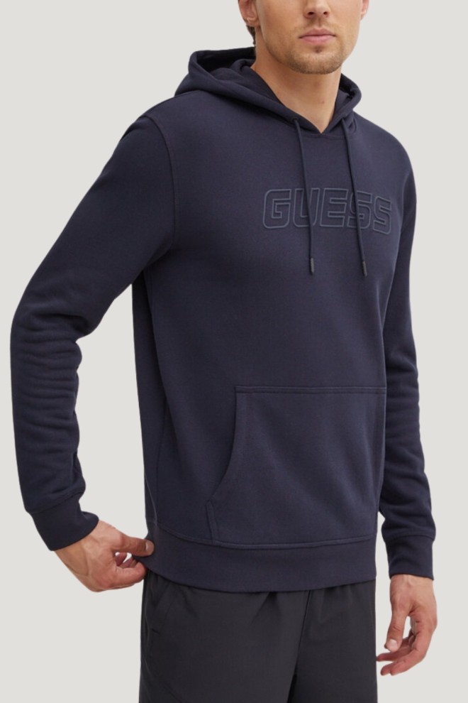 GUESS Granatowa bluza męska Aldwin