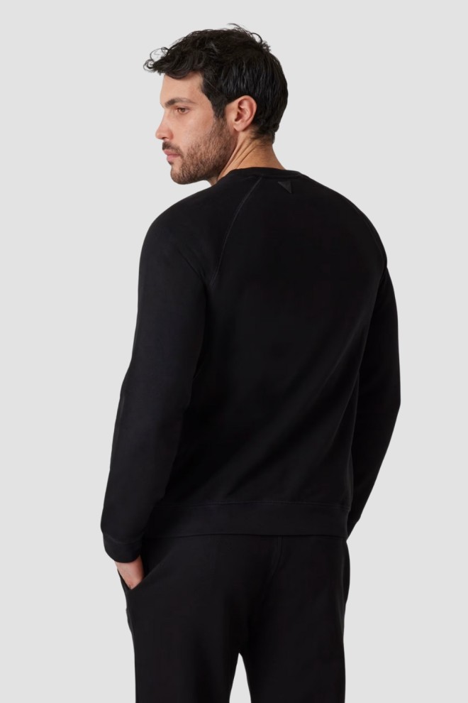 GUESS Black men's New Aldwin sweatshirt