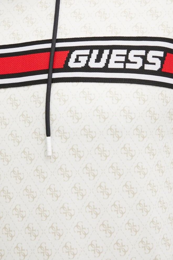 GUESS Biała bluza męska New Korbin