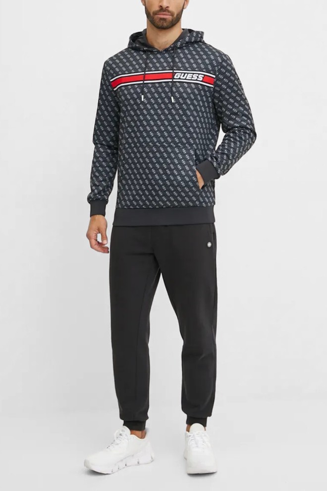 GUESS Black men's New Korbin sweatshirt