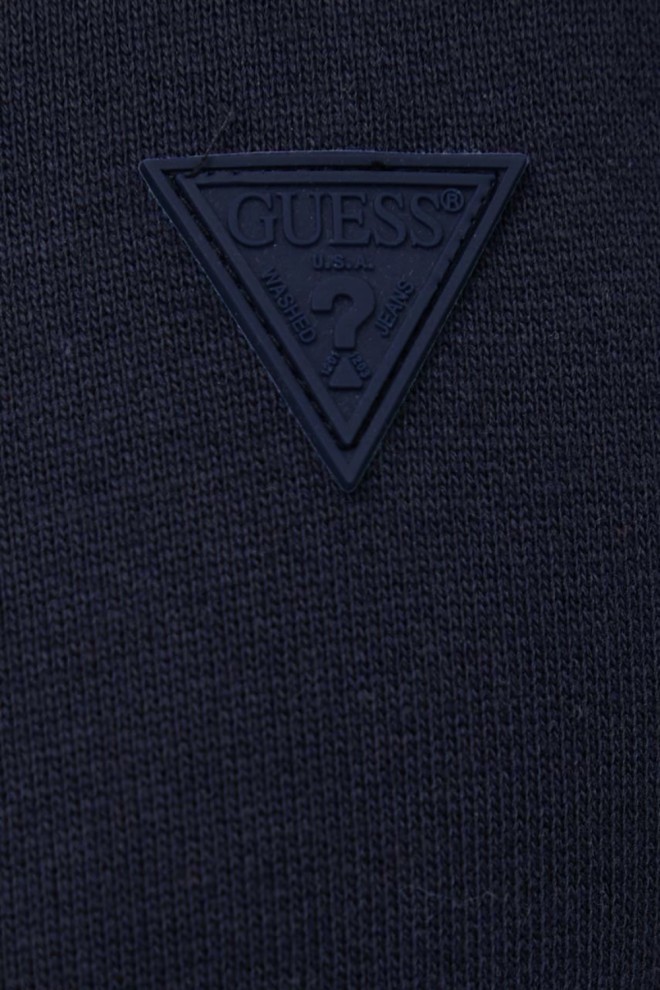 GUESS Granatowa bluza męska rozpinana Aldwin