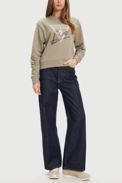 GUESS Zielona damska bluza...