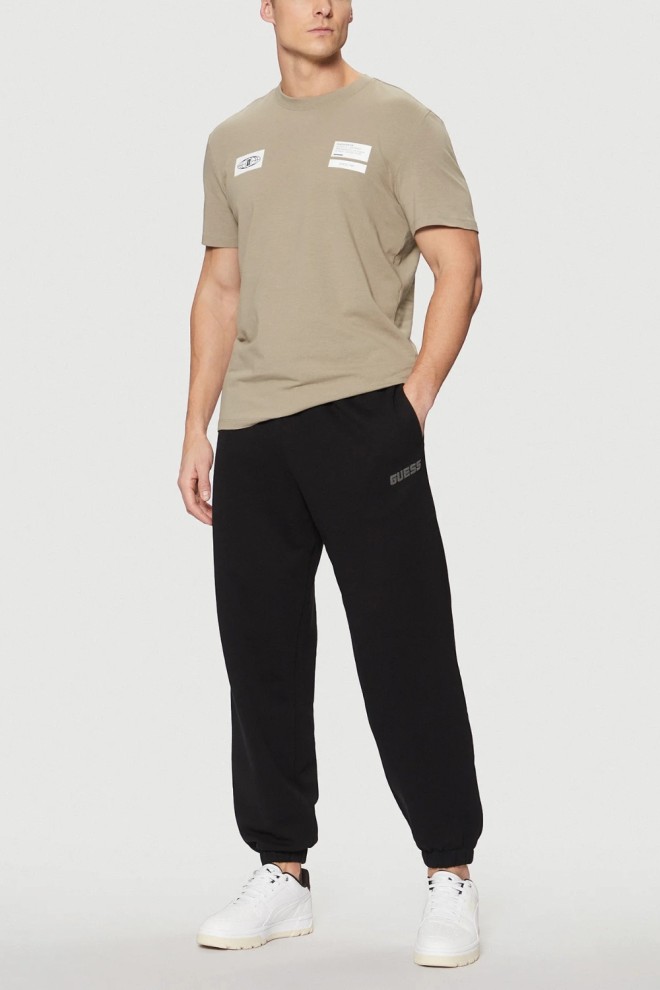 Pantaloni de trening GUESS Emis negri pentru bărbați