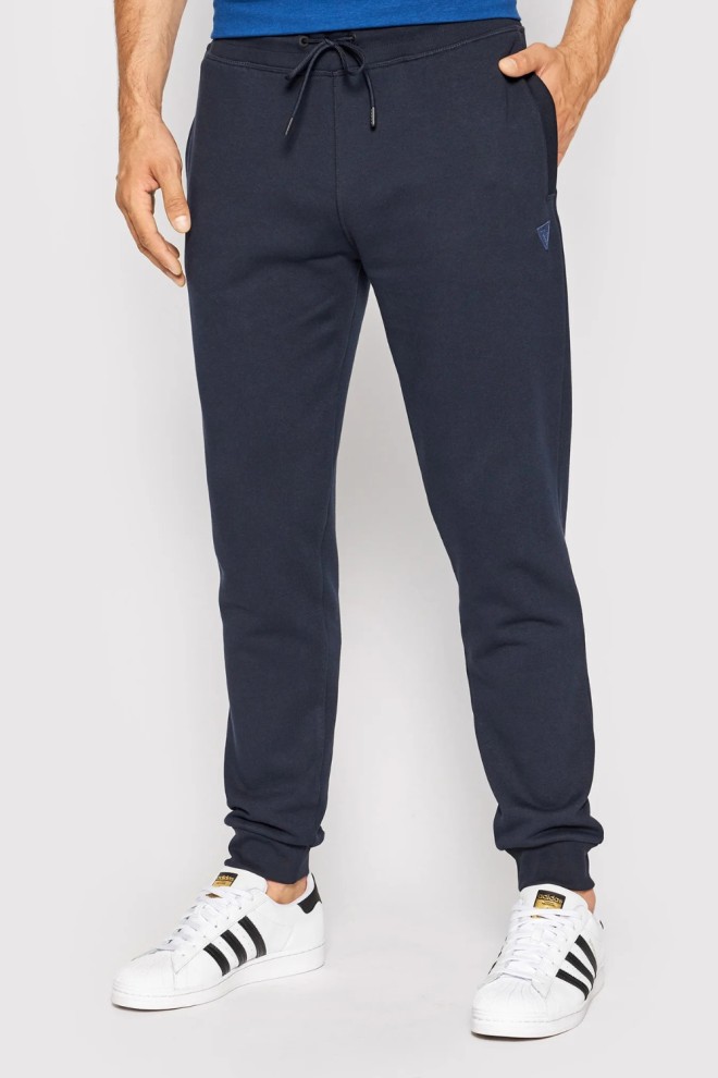 GUESS Pantaloni Aldwin albastru marin pentru bărbați