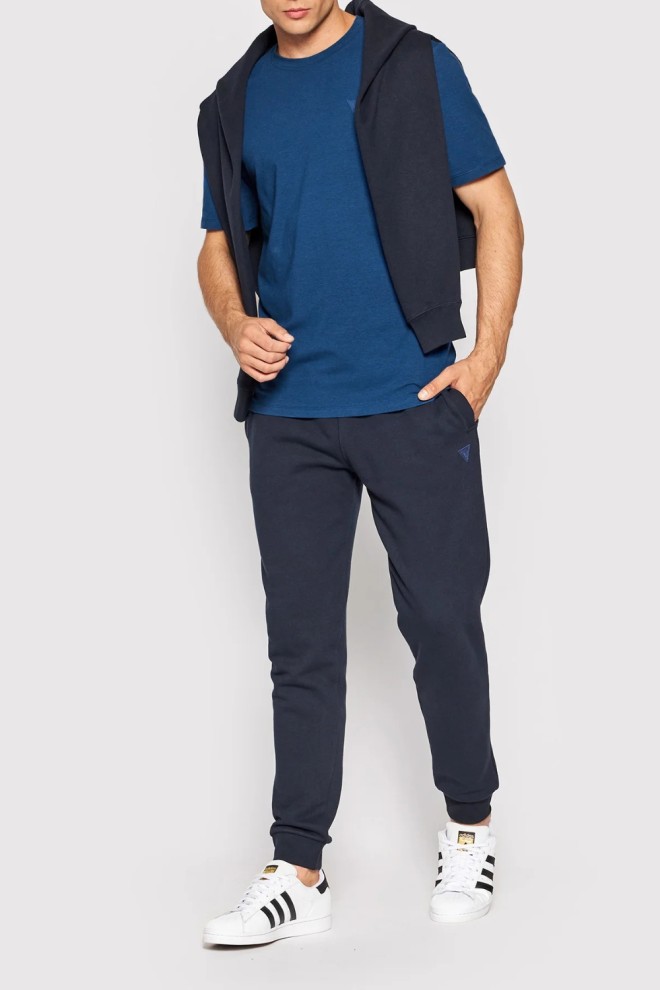 GUESS Men's navy blue Aldwin pants