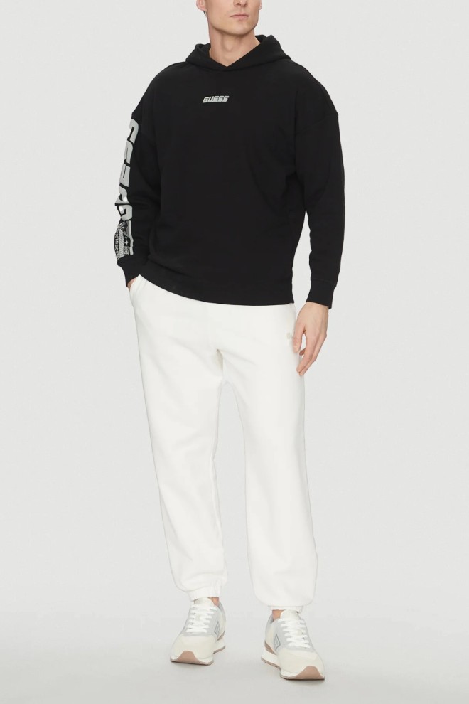 GUESS Black men's sweatshirt Dalim Over