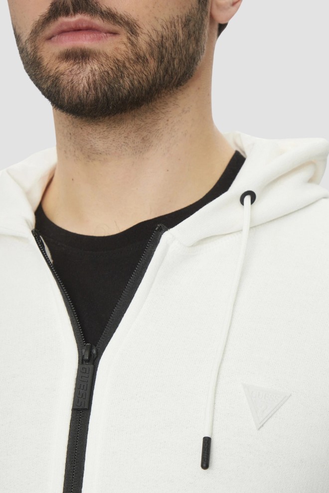 GUESS White men's Aldwin sweatshirt