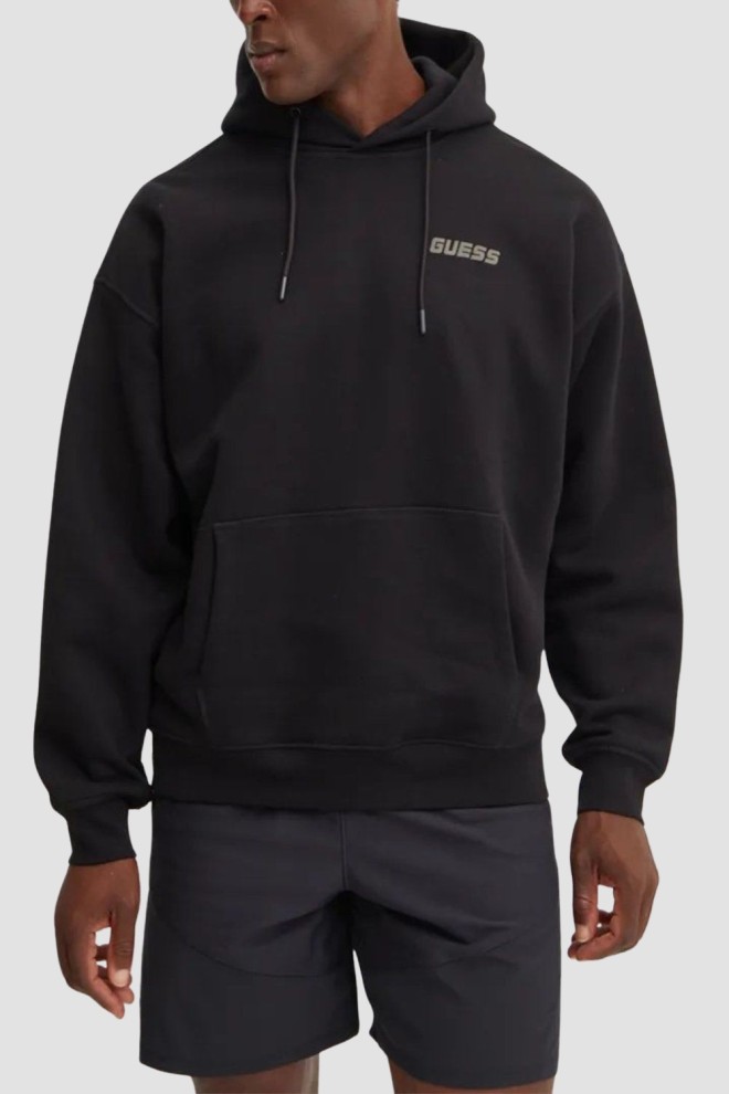 Чоловіче худі GUESS Emis чорного кольору