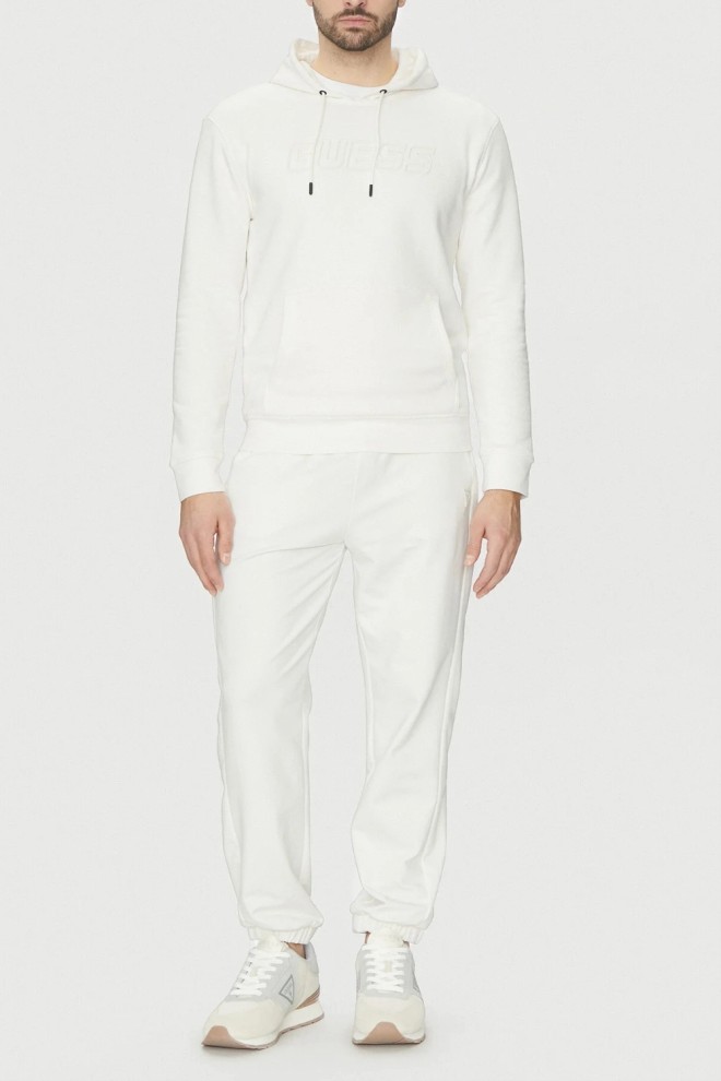 GUESS White men's Aldwin sweatshirt