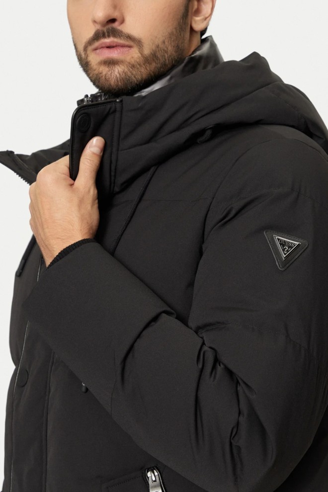 GUESS Black Men's High Collar Jacket