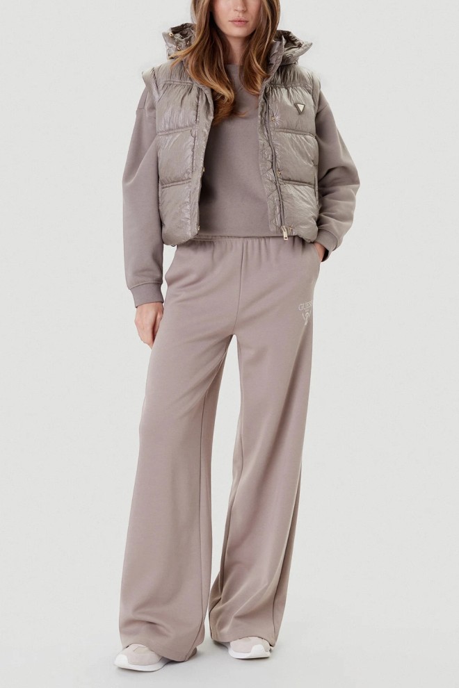 Жіночий м'який жилет GUESS бежевий