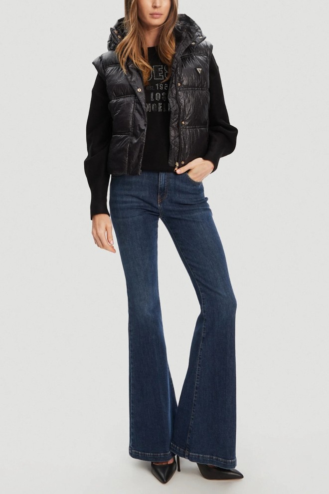 GUESS Black Women's Padded Vest