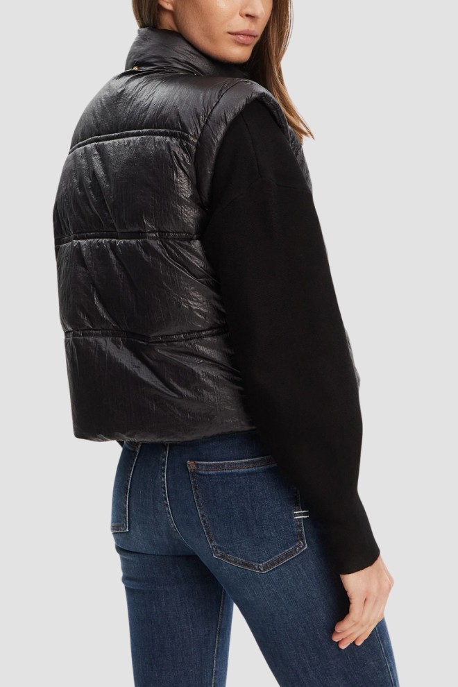 Жіночий м'який жилет GUESS чорний