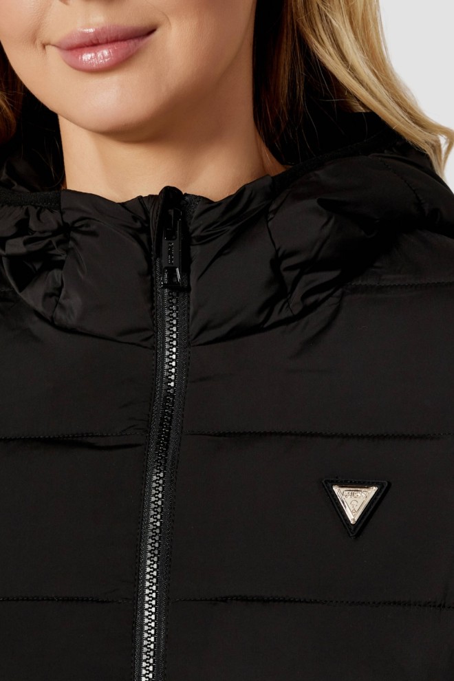 GUESS Black long women's New Aleta jacket