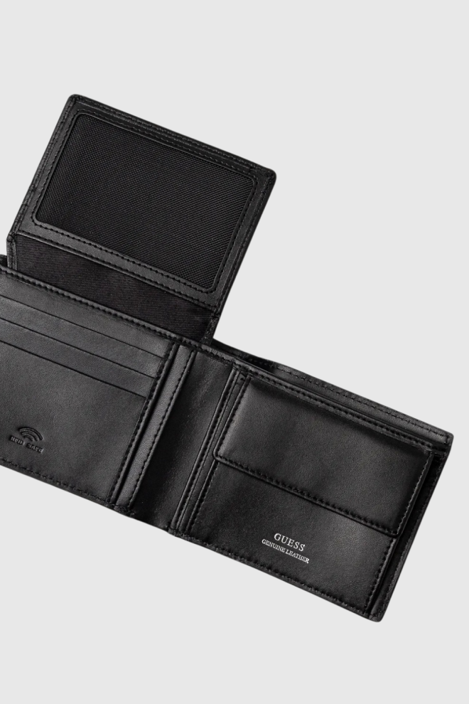 GUESS Black Men's Torino Bifold Wallet