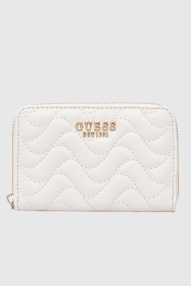 GUESS portofel alb pentru femei Melisandra