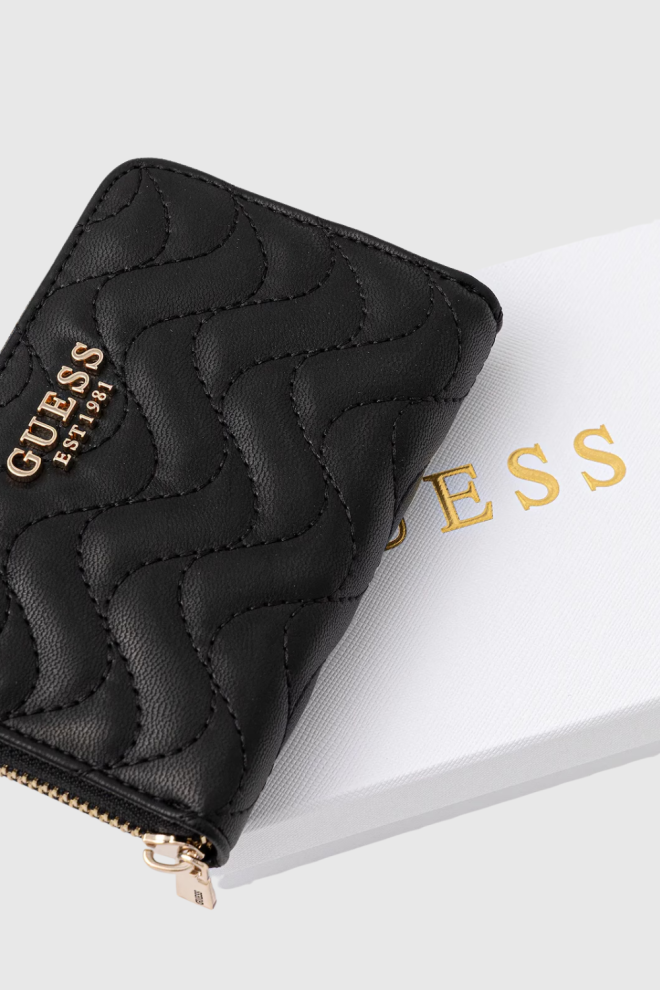 Жіночий чорний гаманець GUESS Melisandra