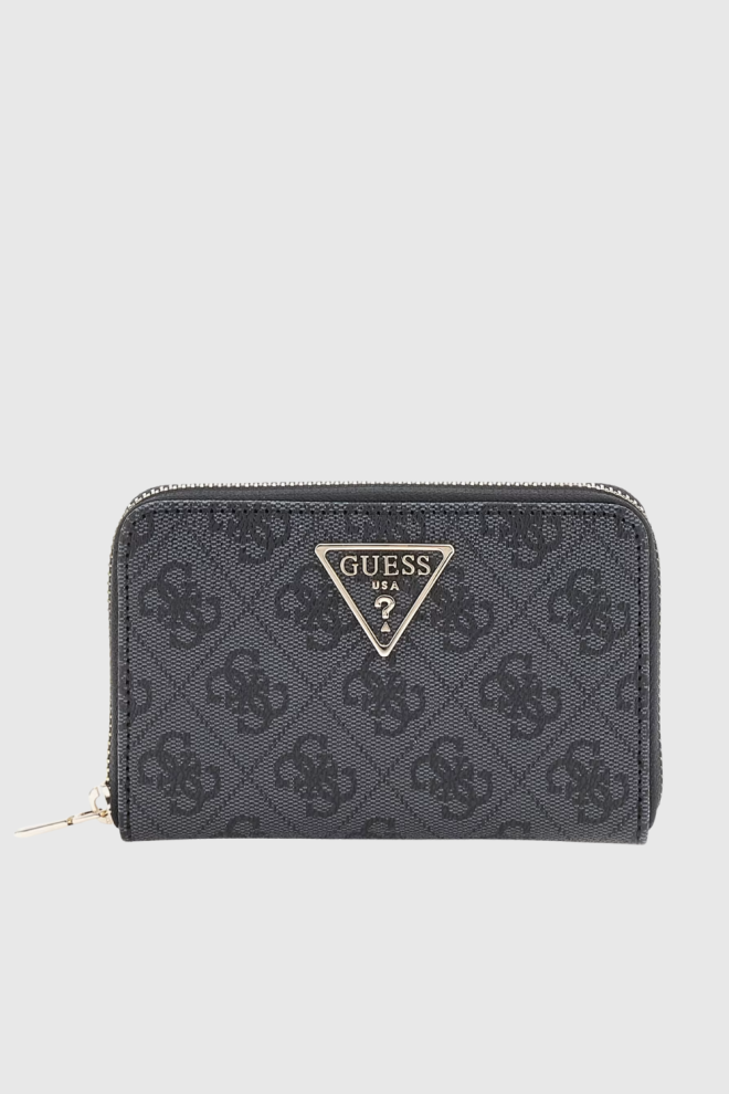GUESS Portofel negru Laurel pentru femei