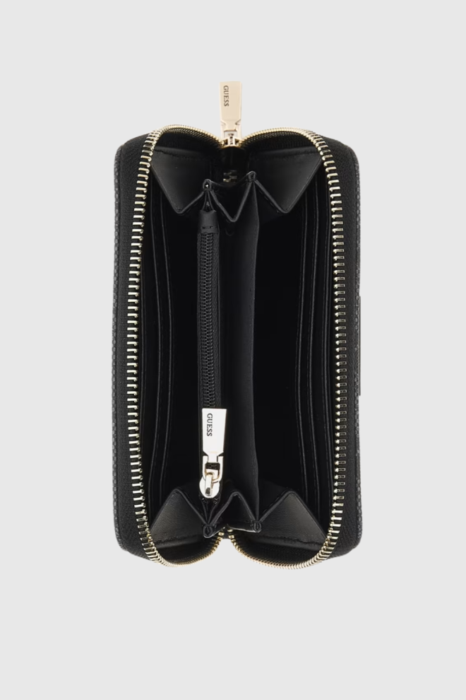 Жіночий чорний гаманець GUESS Laurel