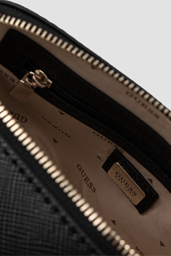 GUESS Black small women's clutch bag Noelle