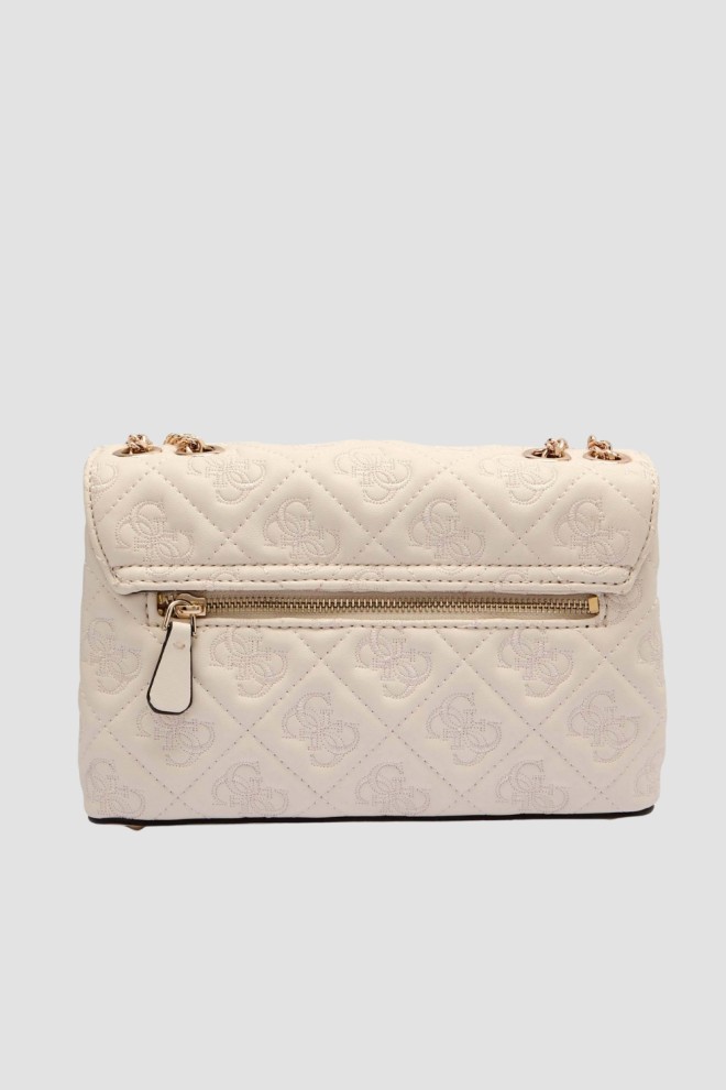 Жіночий білий клатч GUESS Adelasia Cnvrtble