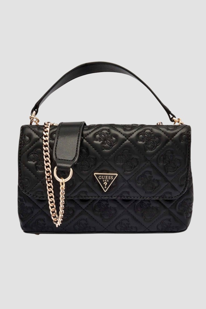 GUESS Black women's Adelasia clutch bag Cnvrtble