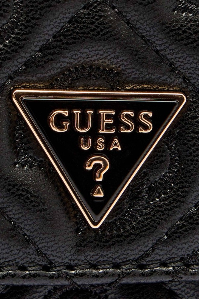 Жіночий чорний клатч GUESS Adelasia Cnvrtble