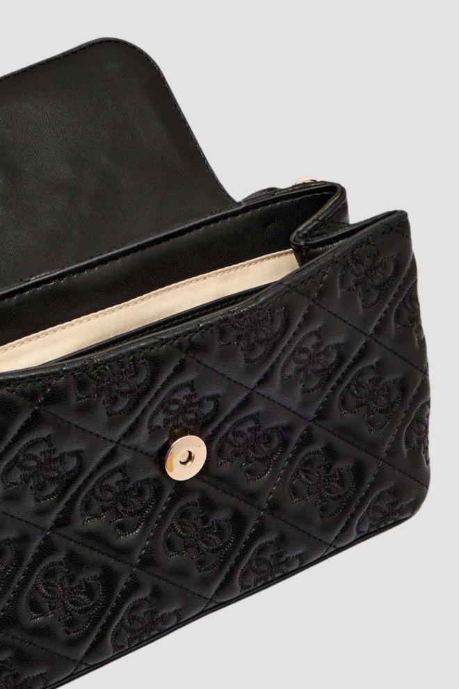 GUESS Black women's Adelasia clutch bag Cnvrtble
