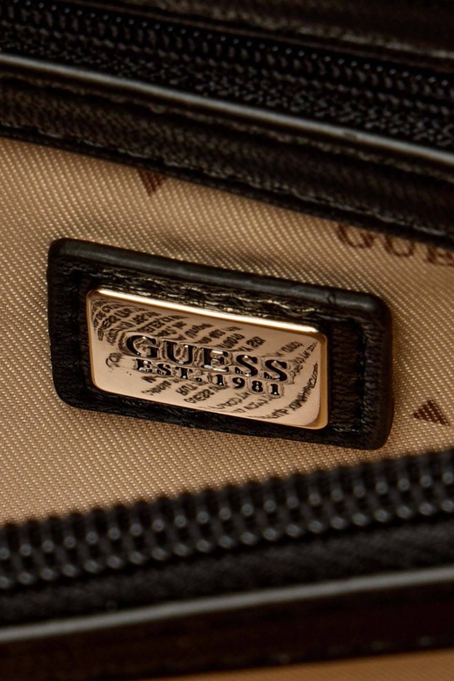 GUESS Black Women's Everlee Convertible Clutch Bag