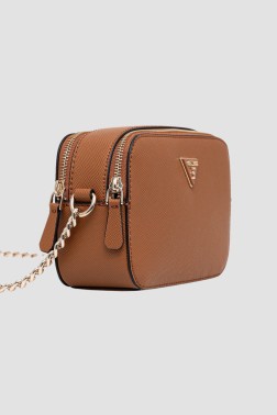 GUESS Brązowa kopertówka...