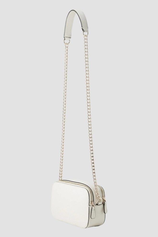 GUESS Women's white Noelle II clutch bag