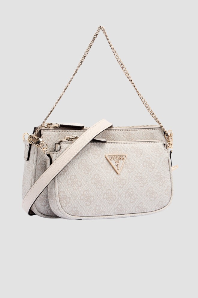GUESS White women's 2-in-1 clutch bag Noelle II