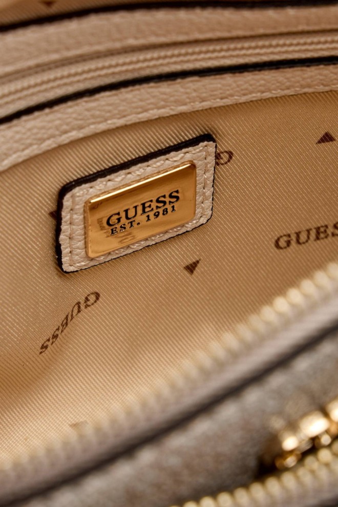 Жіночий білий клатч GUESS 2-в-1 Noelle II