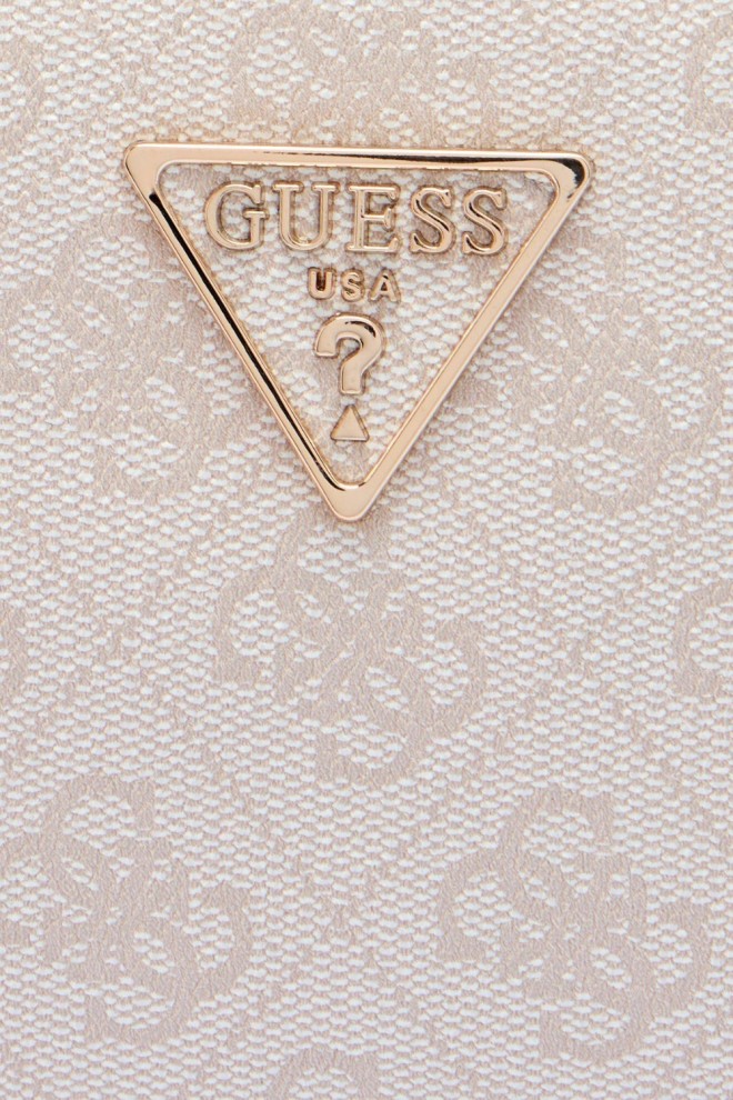 Жіночий білий клатч GUESS 2-в-1 Noelle II