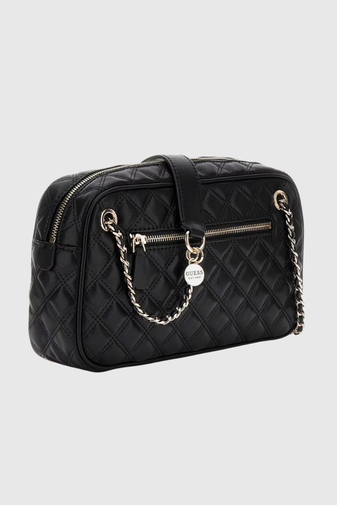 GUESS Women's black Giully clutch bag