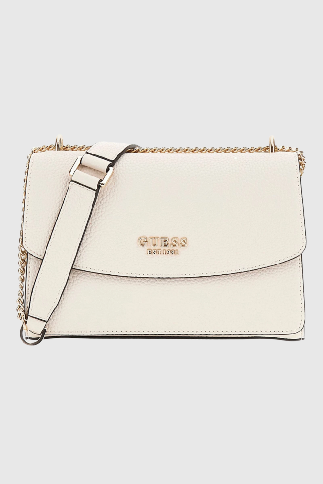 Жіночий бежевий клатч GUESS Calista